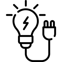 Icône électricité